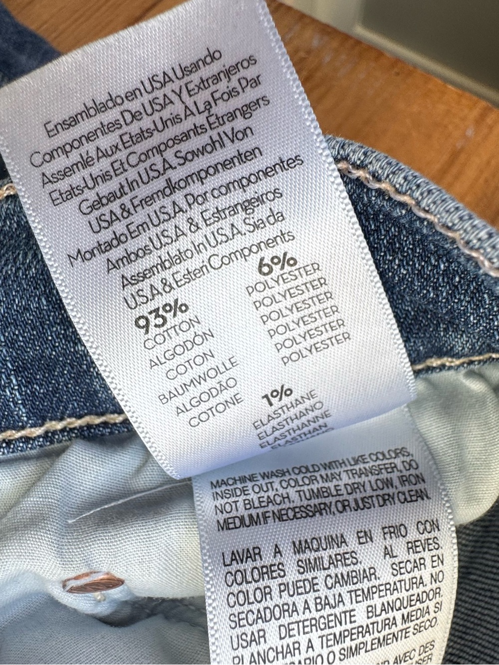Mother Insider Crop Step Fray Straight Leg Size 31 - Picture 10 of 11